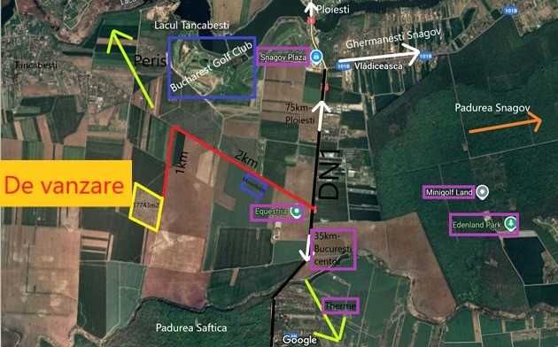 Teren Intravilan - Peris Snagov - oportunitate de investitie