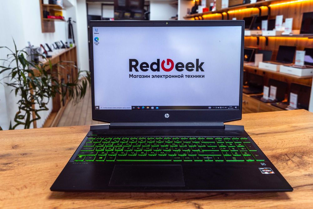 Новый HP Pavilion 15 Ryzen 5 GTX 1650 SSD 512GB Запечатанный Red Geek