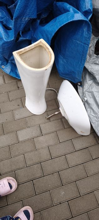 Продам раковину  тюльпан с смесителем