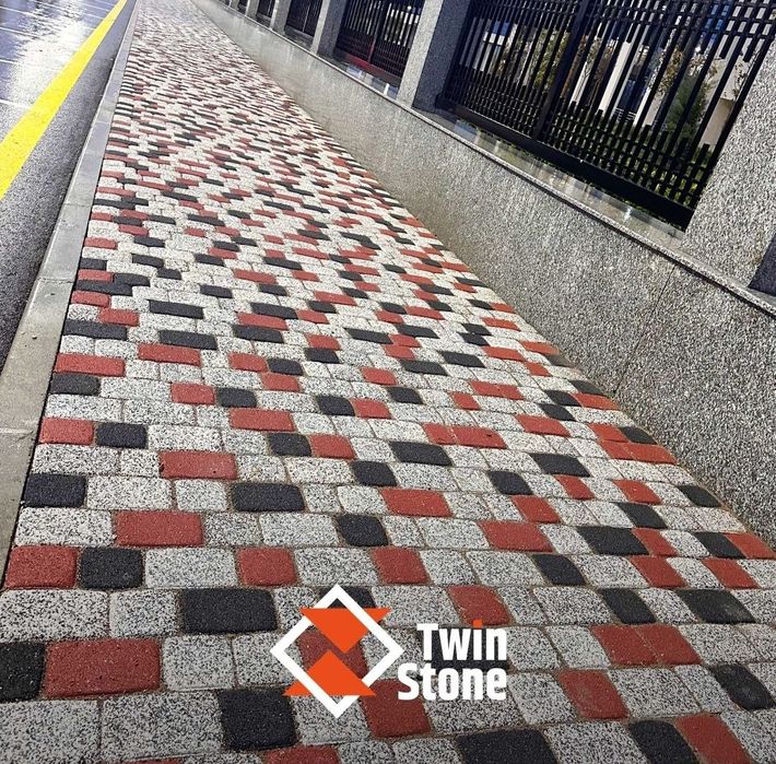 Вибропресованные Брусчатки тратуарная плитка