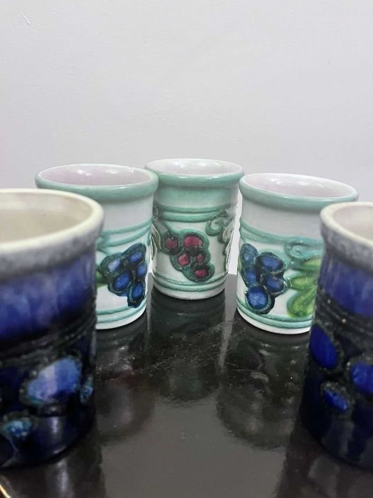 Set sase piese superbe germania ceramica bibelouri bibelou ieftine