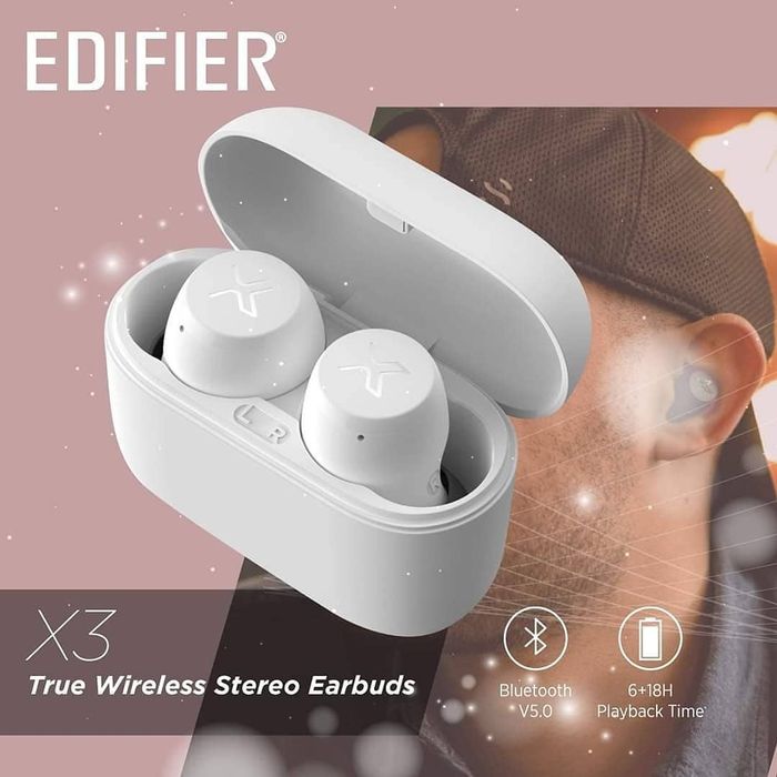 Edifier X3 /Bluetooth в чёрном цвете Беспроводные Наушники/Затычки