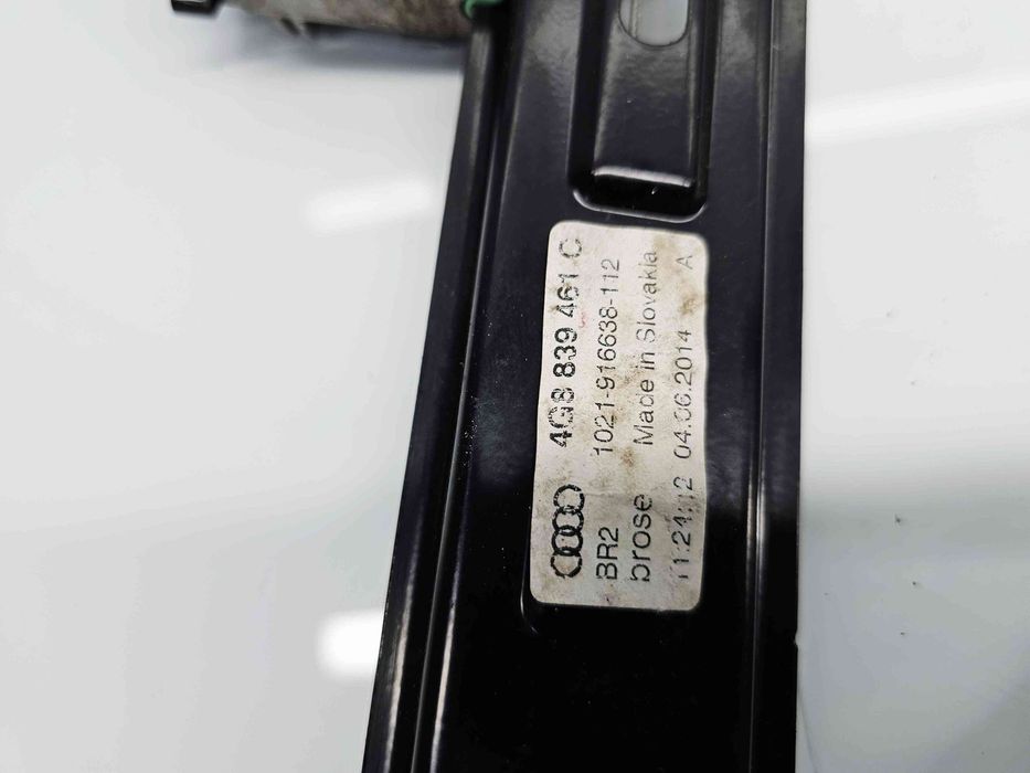 Macara electrica geam stanga spate Audi A7 Sportback (4GA) [Fabr 2011-