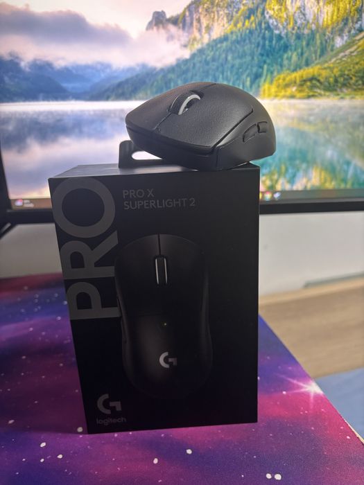 Mouse Gaming Logitech G Pro X Superlight 2 Lightspeed Wireless Black