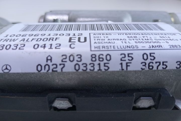 Airbag usa A2038602505 Mercedes-Benz C-Class W203/S203/CL203 (facelif