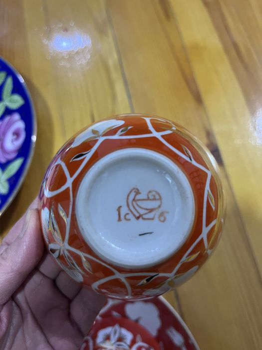 Ляганы с пиалами винтажные советские