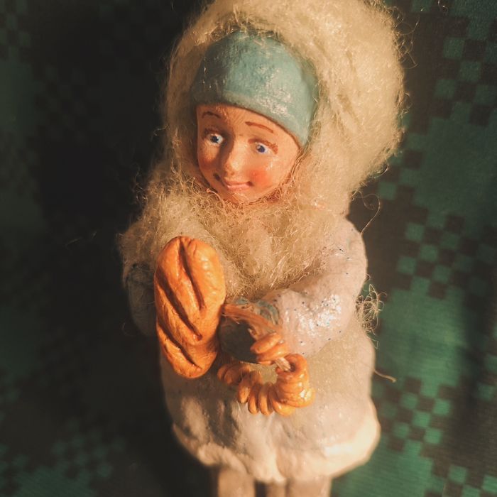 Ватные игрушки ручной работы