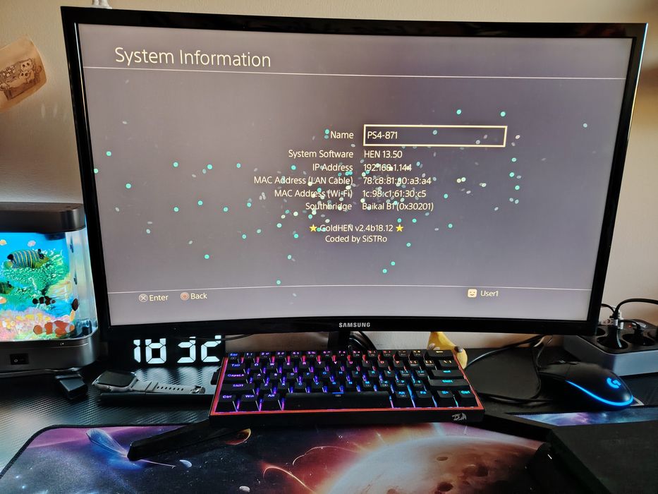 Playstation 4 modat GoldHen