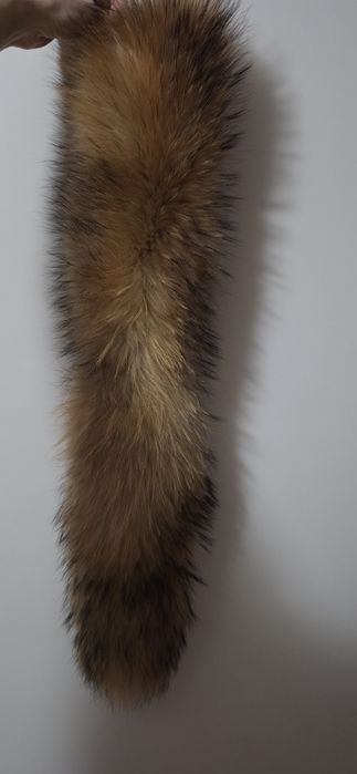 Естествен пух от енот за гугла на яке