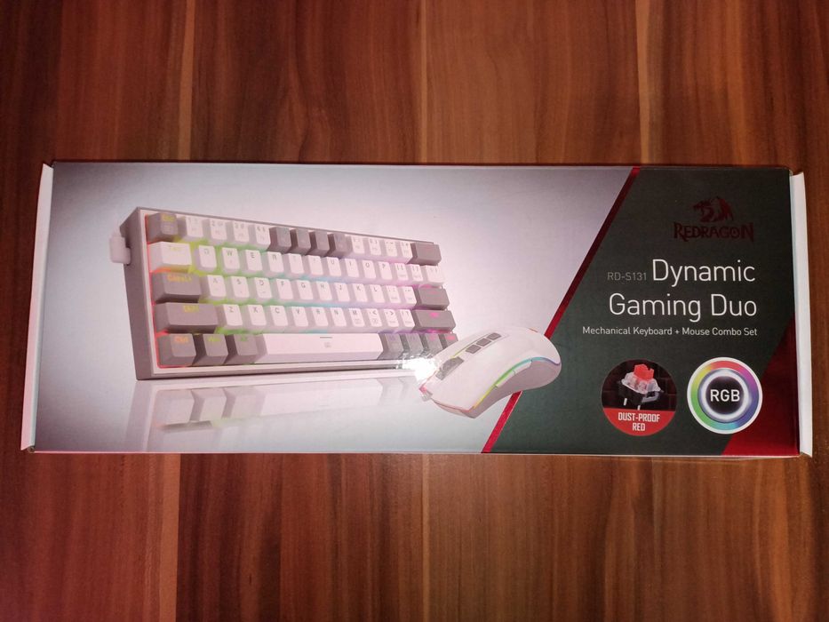 Tastatura gaming mecanica 60% Redragon RD-S131, red switch