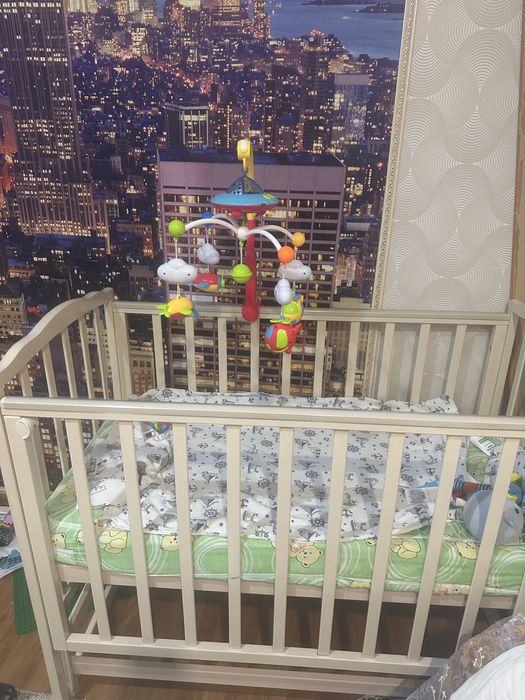 Детская кровать манеж