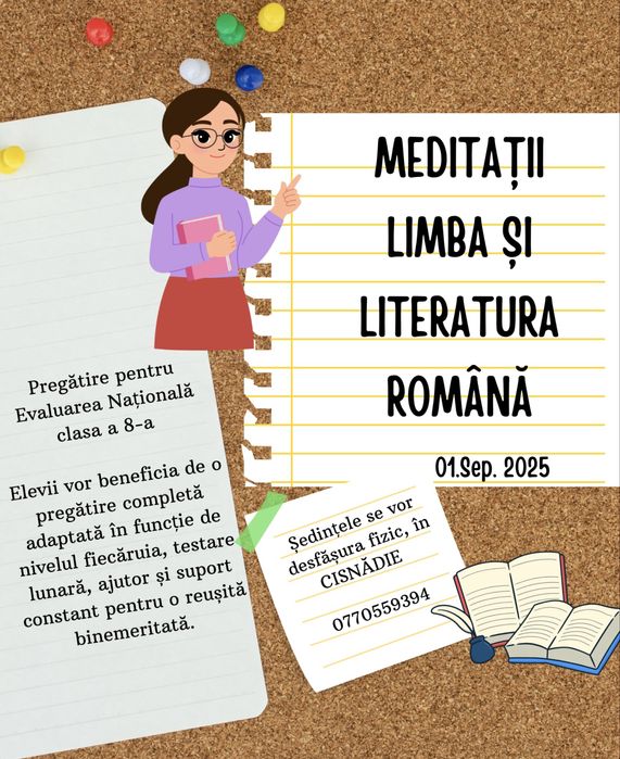 Meditații limba și literatura română