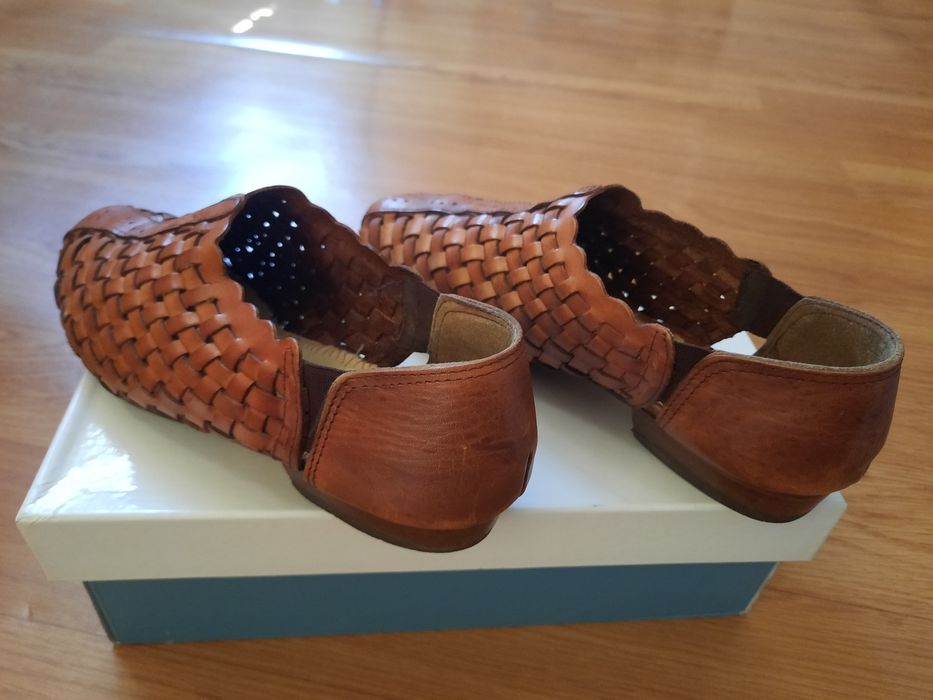 Туфли женские кожаные