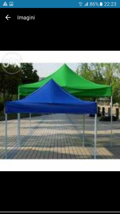 Prelata acoperis cort pavilion foisor 3 x 3 ..Multe dimensiuni.FACTURA