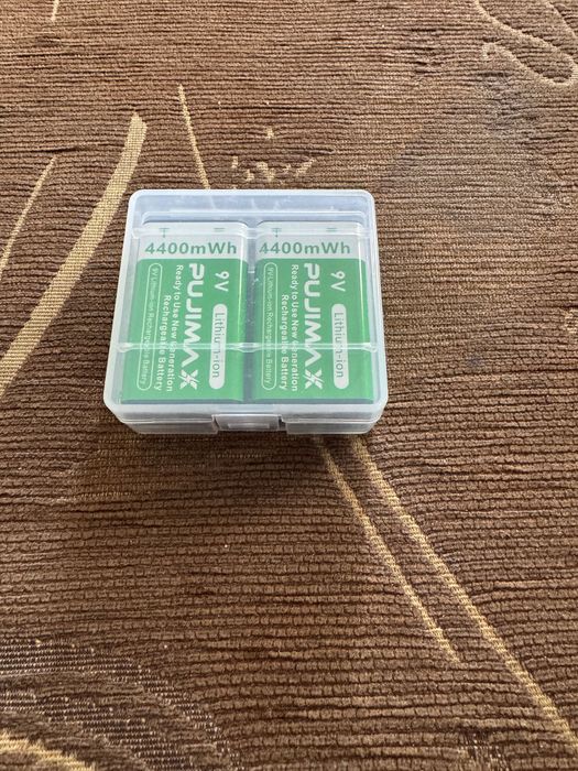 Презареждаема батерия 9V, Акумулаторна батерия 9V с капацитет 4400mAh