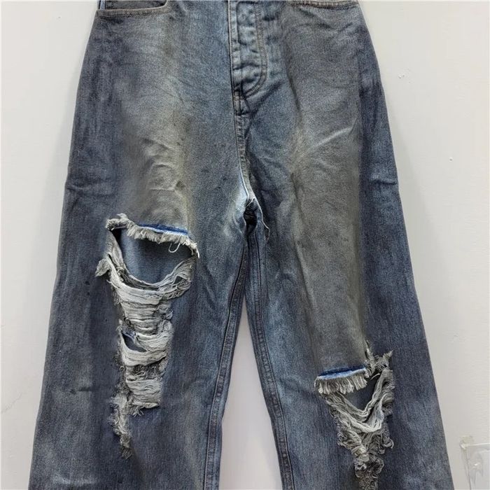 Дънки loewe balenciaga chrome hearts