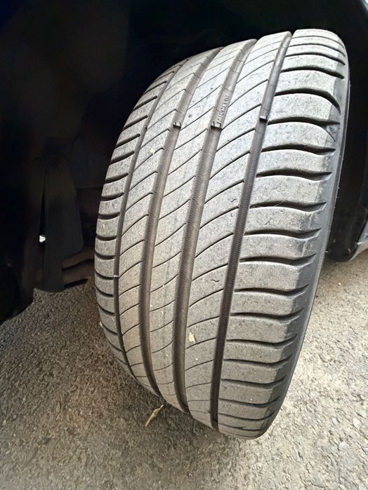 Set 4 anvelope Michelin + 4 jante aliaj GMP Italia 18 Inch