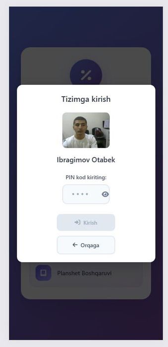 FaceID tizimini joriy qilish