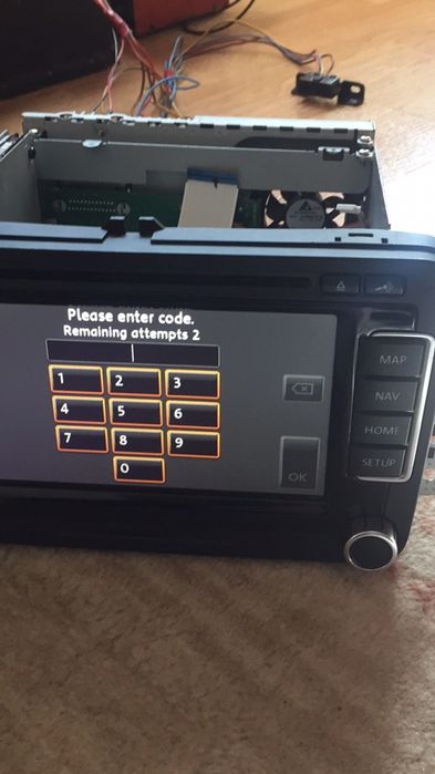 Отключване фабричен код Nissan Vw Skoda Audi Rns Rcd радио навигация