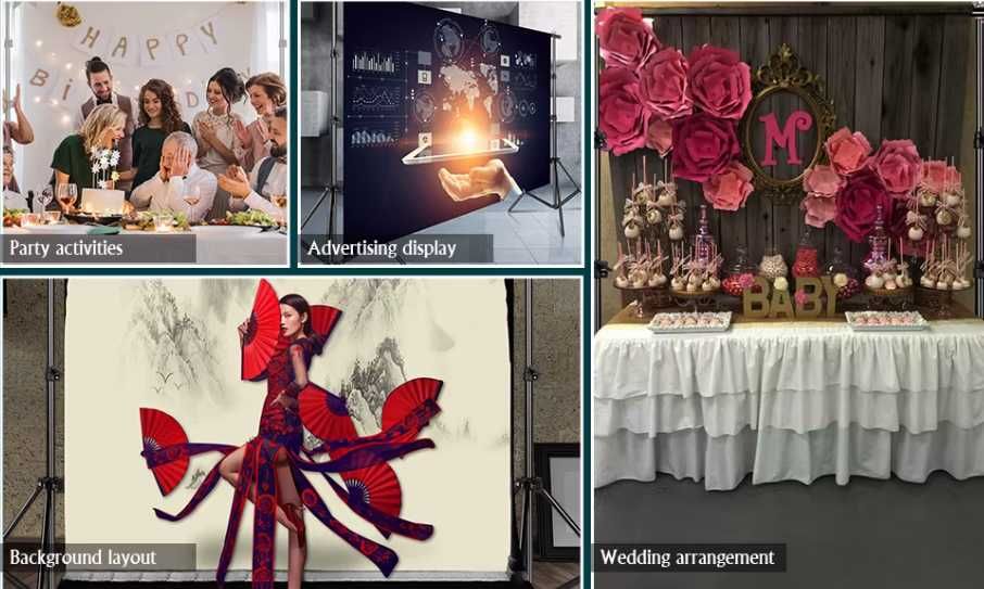 Правоъгълна метална  рамка за декорация, арка , стойка за балони 2х2 м