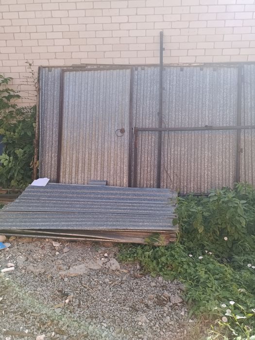 Продам забор с калиткой  б/у.