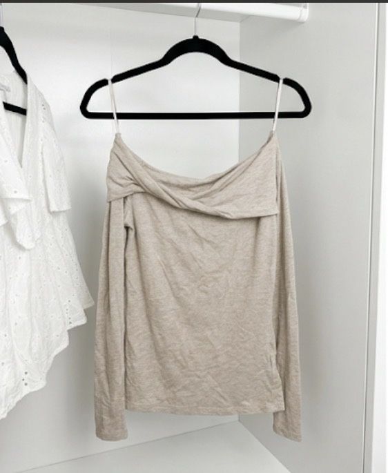 Блуза-бежова от ZARA XS