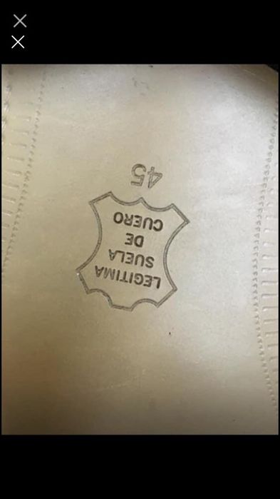 Обувки чисто нови от естествена кожа Classic man line made in Spain