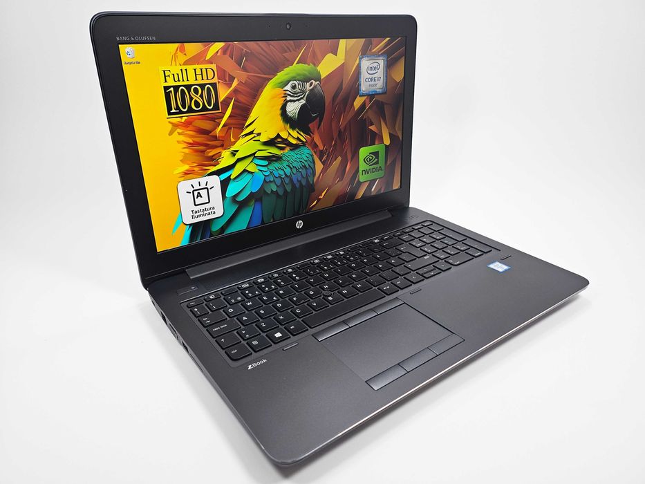 Laptop HP ZBOOK 15 G3 i7 16 gb 256 SSD Gaming Nvidia Garantie 12 luni
