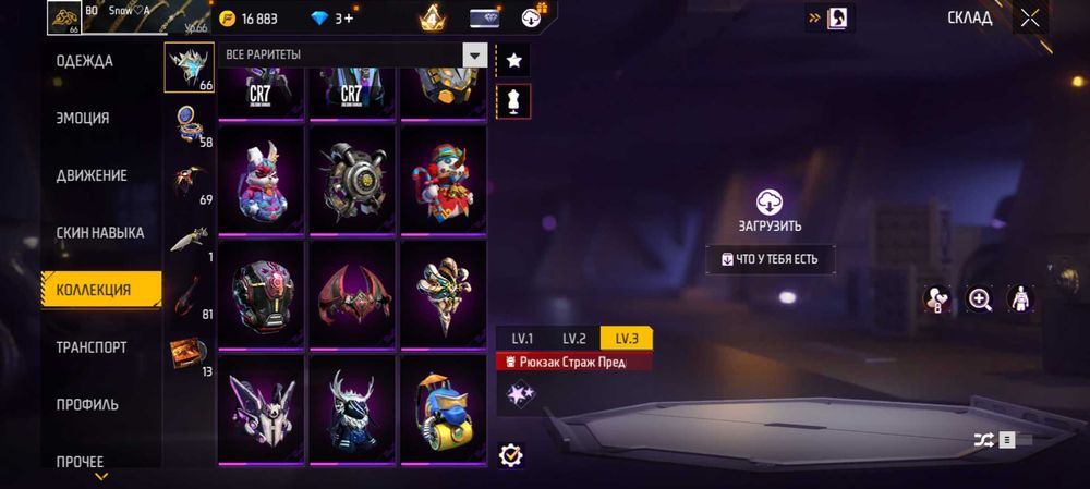 Акаунт во фрифвер