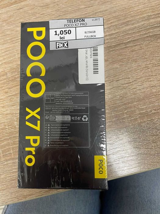 POCO X7 PRO 8/256 YELLOW /Fin X Amanet cod  113972