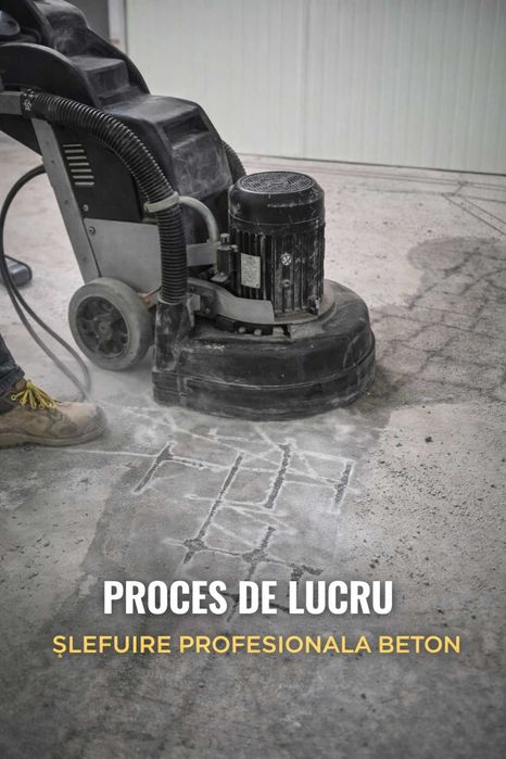 Șlefuire Beton | Polisare Beton | Recondiționare Pardoseli Beton