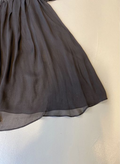 Копринена черна нощница Vanessa Bruno