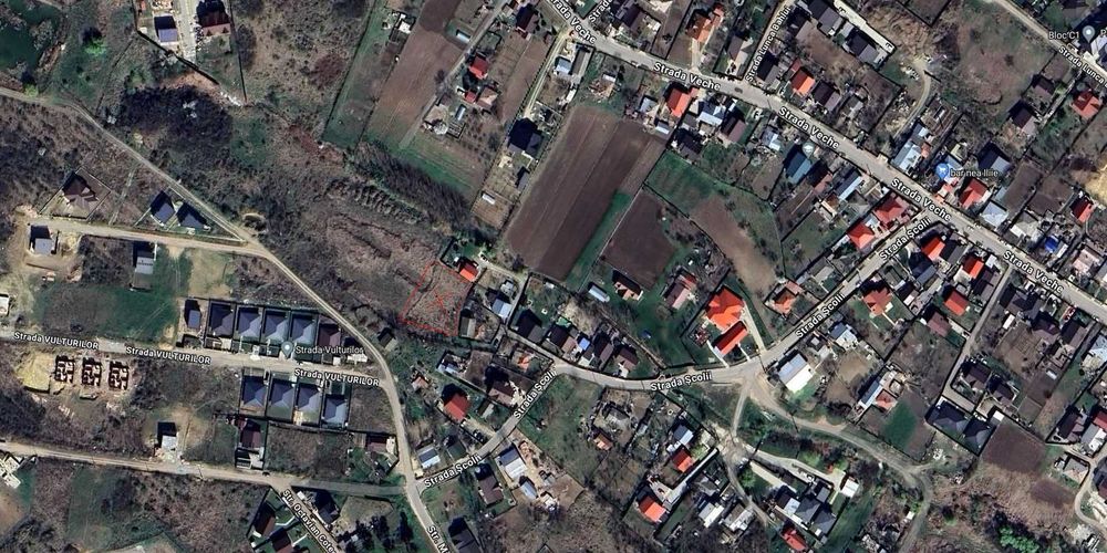 Teren intravilan 1200 mp Valea Adanca Iasi