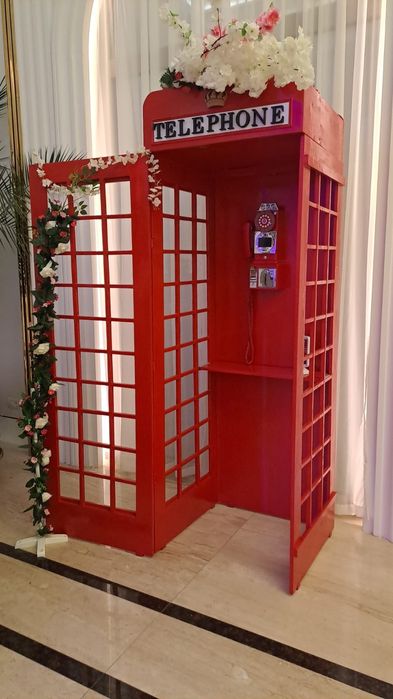 Cabina Londoneza Videoguest book – pentru Evenimente Speciale