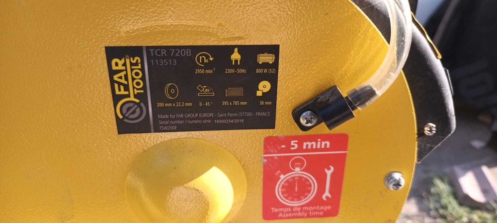 masa de taiat gresie, faianta si piatra cu apa  FAR TOOLS