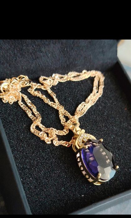 Colier  elegant cu ametist