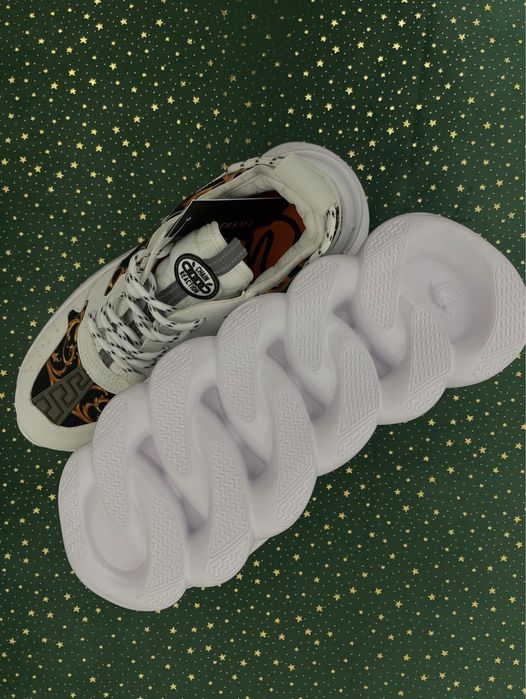 Versace Chain Reaction 2 Barocco Print White - Calitate Premium