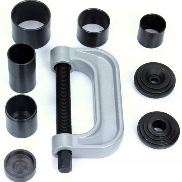 Комплект скоба и втулки за монтаж и демонтаж на лагери и шарнири 9 ч