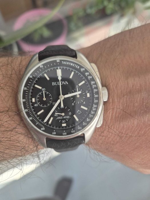 Ceas Bulova Lunar Pilot Special Edition, Quartz, Safir Cristal, 50 m