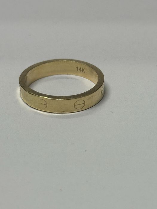 златна дамска халка 1.24гр 14к 585