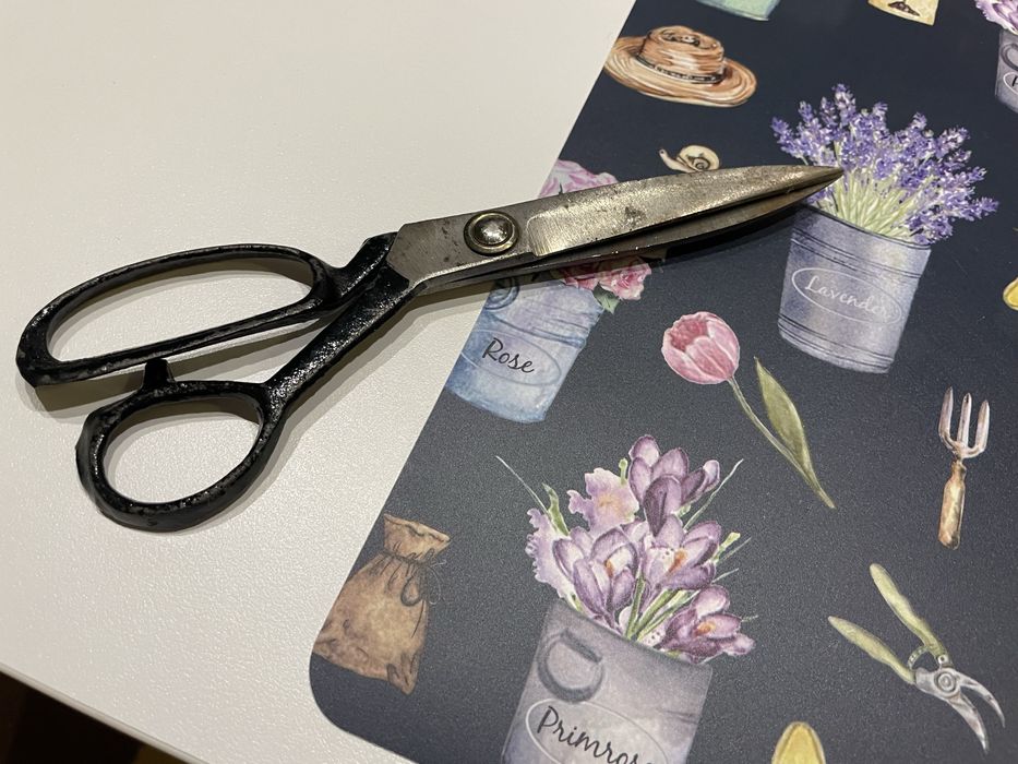 Foarfecă veche de croitorie românească