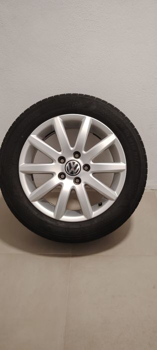 Jante Vw Passat, Jetta, Golf, Skoda + anvelope 205 55 16, dot 2023