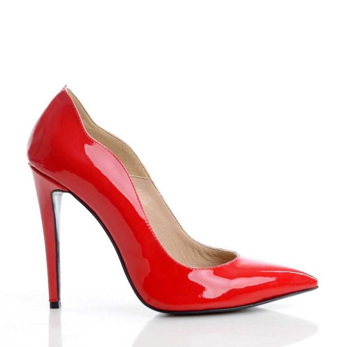 Pantofi femei stiletto din piele naturală marimea 39, Veronesse 413