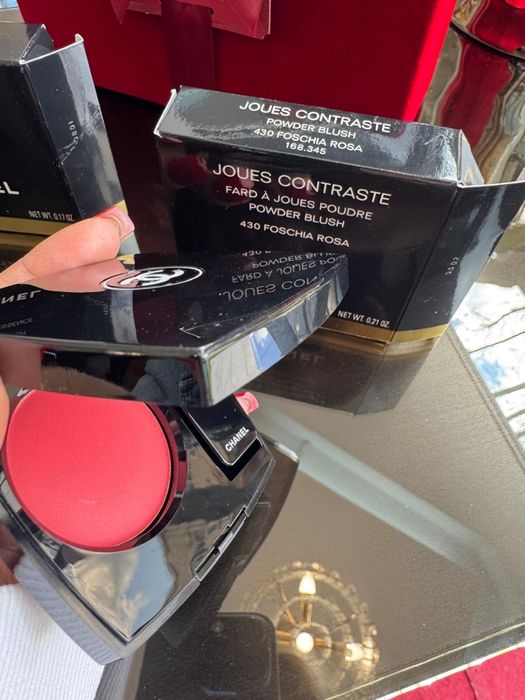 CHANEL fard de obraz JOUES Contraste 5g, noi, 100% originale