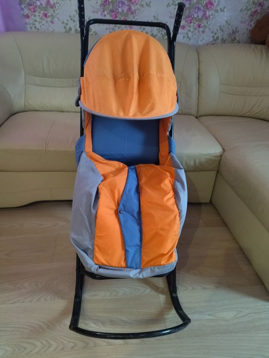 Санки-коляска, складываются