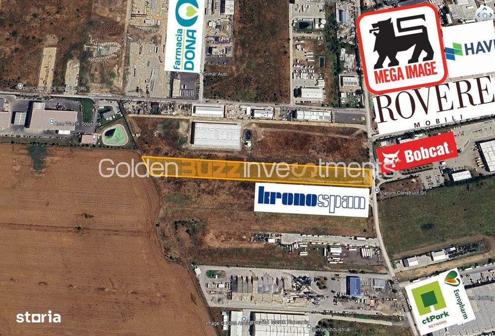 Teren de vânzare – 14.352 mp în Chitila, Centura București - A0