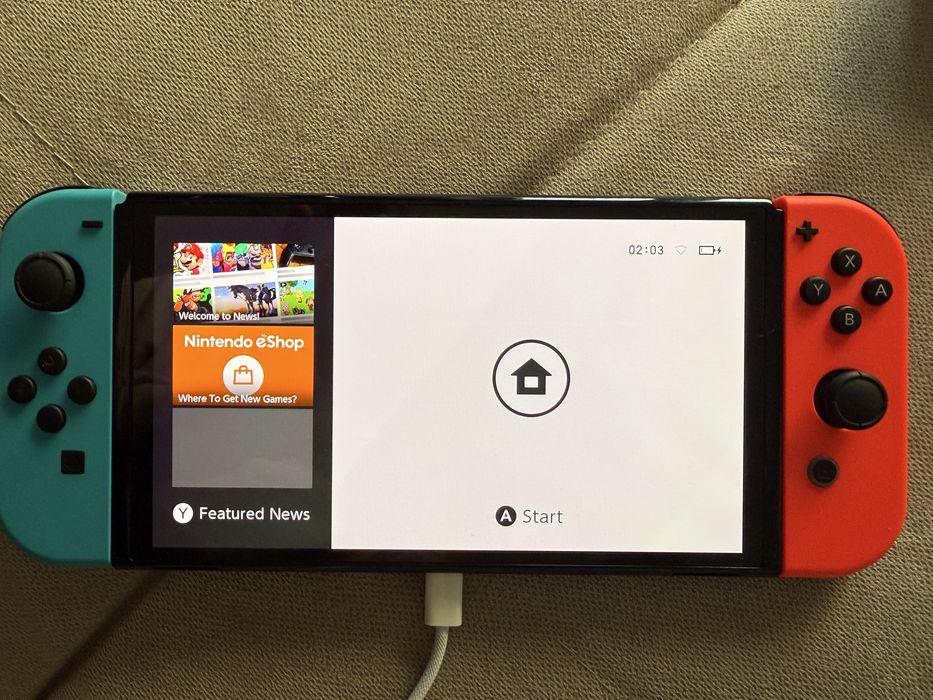 Nintendo Oled ca nou