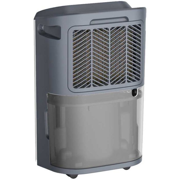 Влагоабсорбатор и пречиствател на въздух  AlecoAir D22PURIFY 20+ литра на 24ч., 155м3/час, Сушене на дрехи, Цифров дисплей, Бял