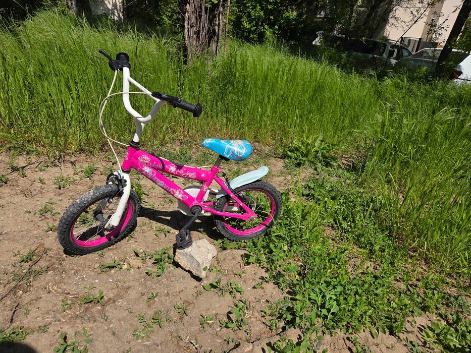 Bicicleta copii CLEMONA LOLA 14" copii 3–6 ani BMX