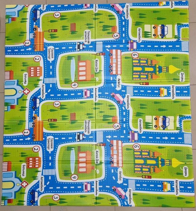 Игровой коврик  \ Складной термоковрик \ Детский коврик \ Астана